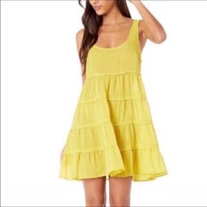 Kate Spade Tiered Coverup NEW Lemon Cake